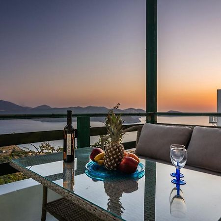 Melisses Sea View House Villa Plaka  ภายนอก รูปภาพ