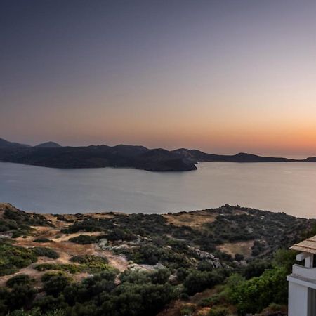 Melisses Sea View House Villa Plaka  ภายนอก รูปภาพ