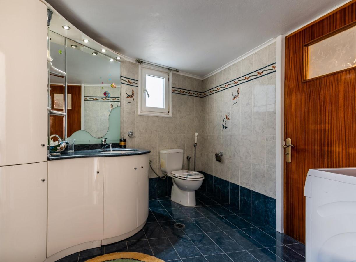 Melisses Sea View House Villa Plaka  ภายนอก รูปภาพ