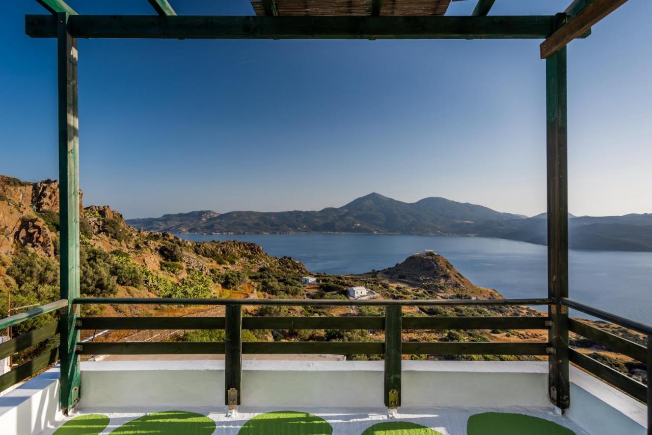 Melisses Sea View House Villa Plaka  ภายนอก รูปภาพ