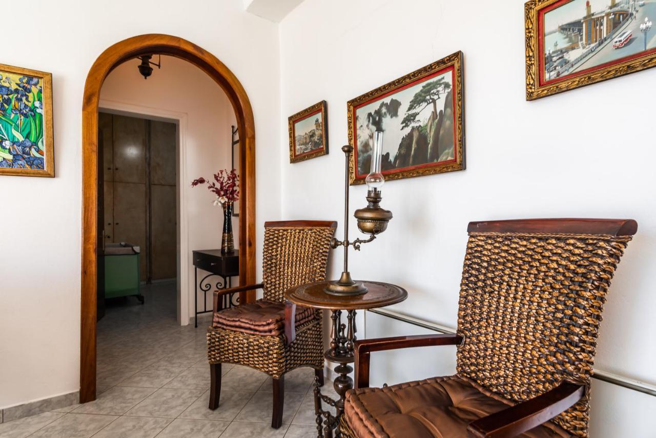 Melisses Sea View House Villa Plaka  ภายนอก รูปภาพ