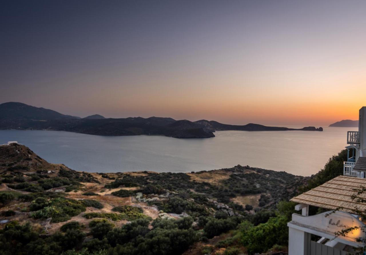 Melisses Sea View House Villa Plaka  ภายนอก รูปภาพ