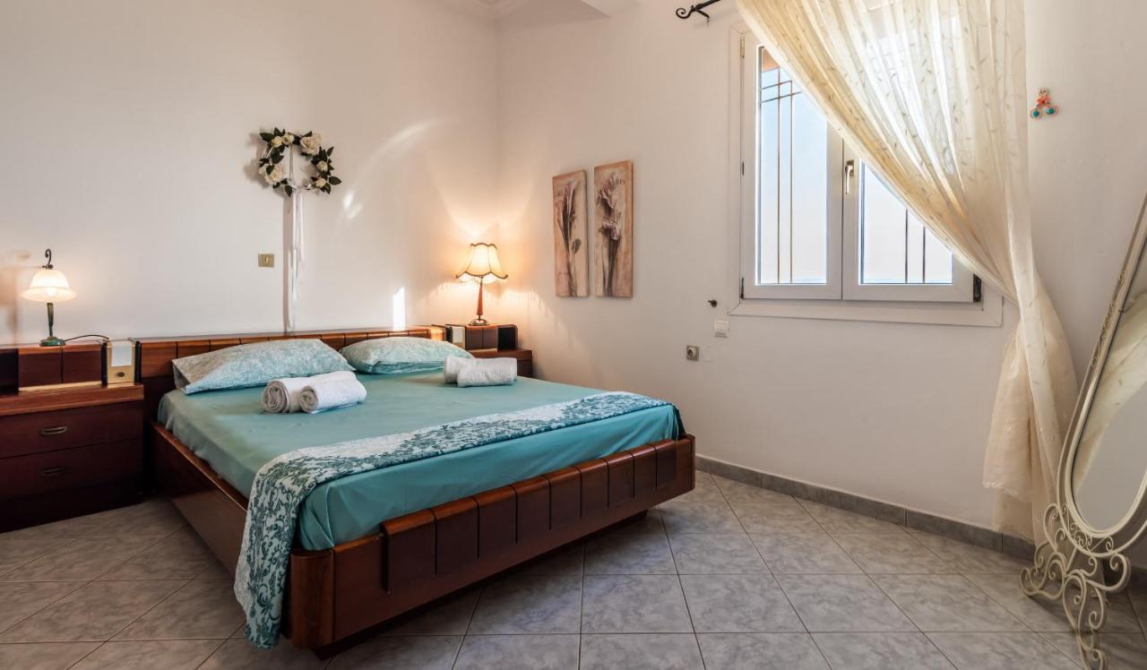 Melisses Sea View House Villa Plaka  ภายนอก รูปภาพ